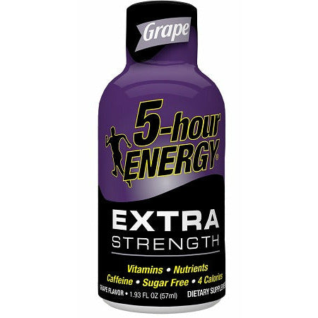 5 HOUR ENERGY EXTRA STRENGTH GRAPE 12CT