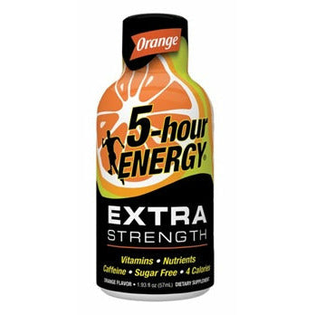 5 HOUR ENERGY EXTRA STRENGTH ORANGE 12CT