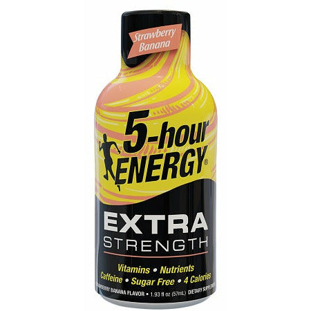 5 HOUR ENERGY EXTRA STRENGTH STRAWBERRY BANANA 12CT