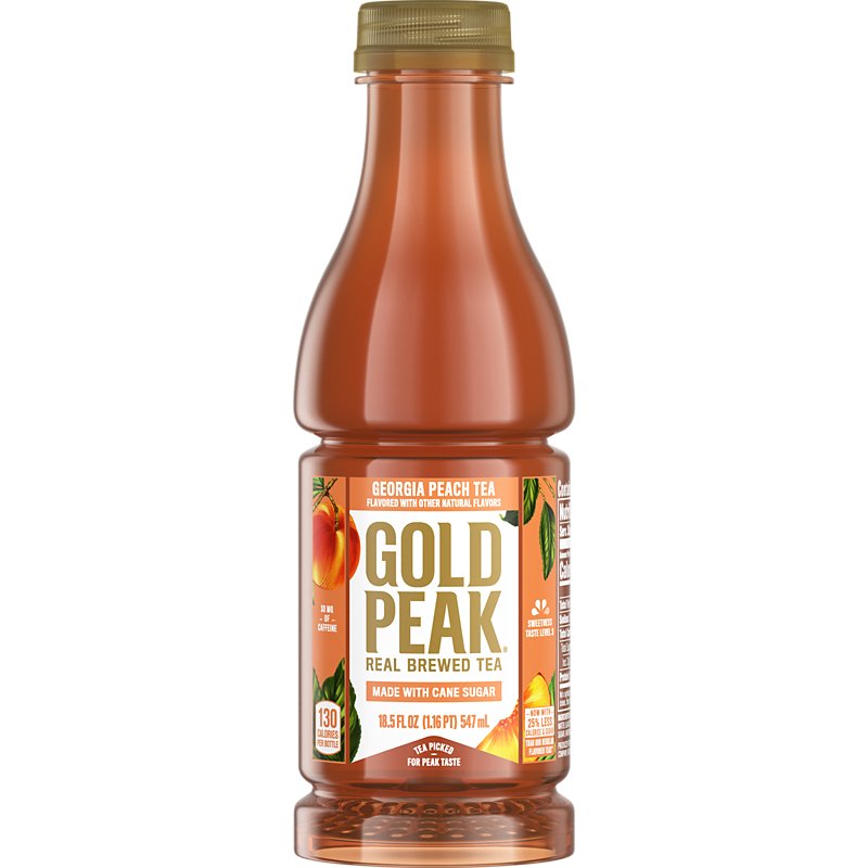GOLD PEAK GEORGIA PEACH TEA 18.5OZ/12CT