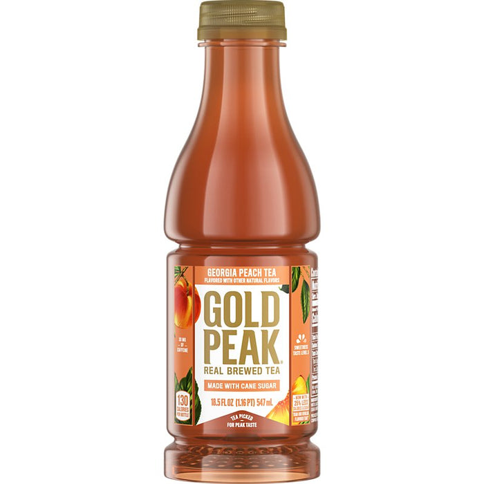 GOLD PEAK PEACH TEA 18.5OZ/12CT