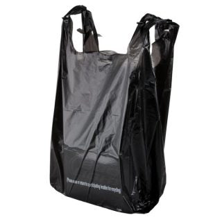 1/8 THANK YOU BAG EXTRA HEAVY DUTY BLACK 900CT