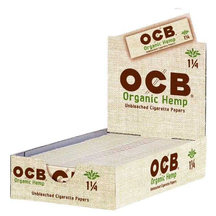 OCB Organic Hemp Paper 1.25 (24pk/Box)