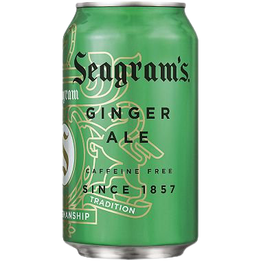 SEAGRAM'S GINGER ALE 12OZ CANS/12CT