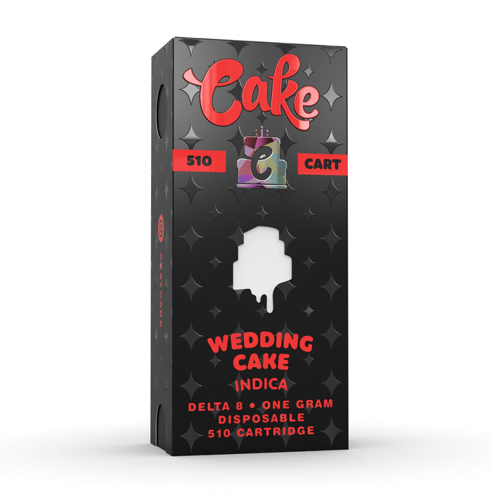 CAKE DELTA 8 CARTRIDGE 1G WEDDING CAKE