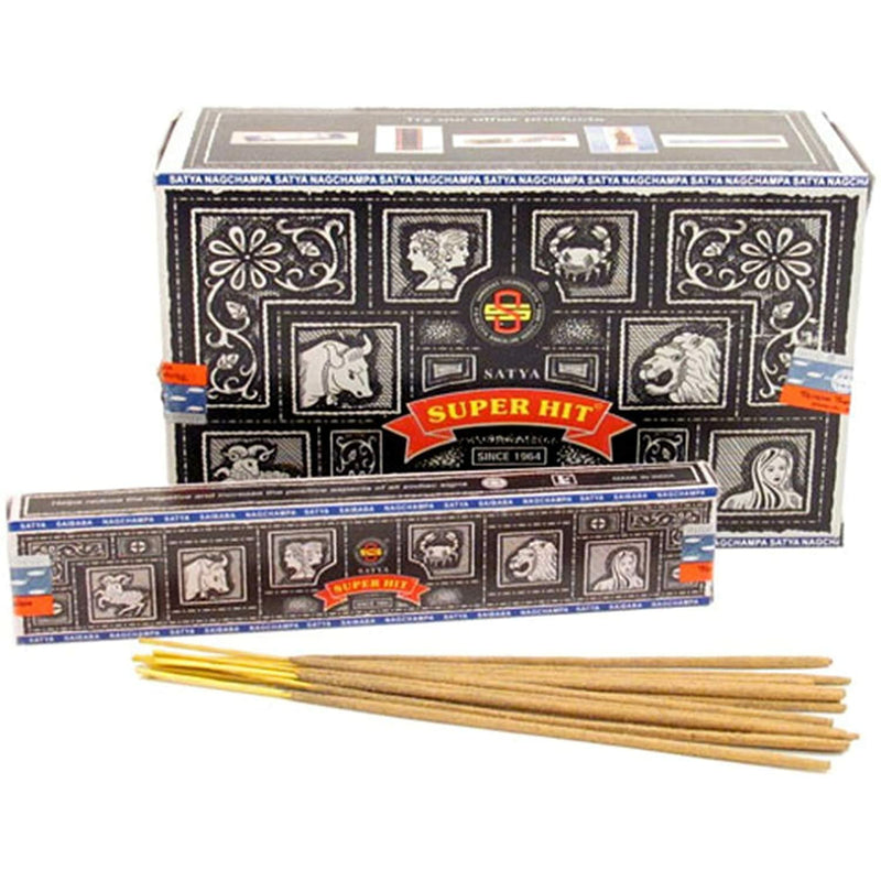 SATYA NAG CHAMPA INCENSE SUPER HIT 12CT