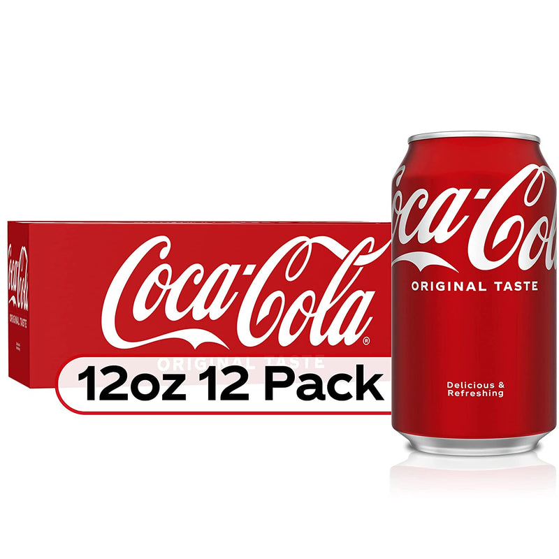 COCA COLA 12OZ CANS/12CT