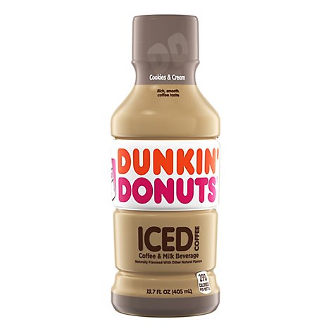 DUNKIN DONUT COFFEE COOKIES & CREAM 13.7OZ/12CT