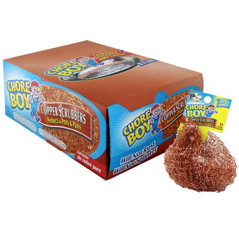 CHORE BOY COPPER SCRUBBERS 36CT