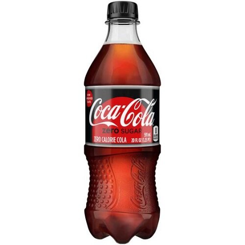 COCA COLA ZERO SUGAR 20OZ/24CT