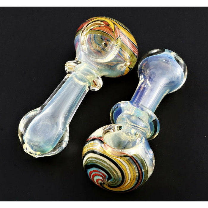 3" SPOON PIPES 2CT ASST-FT7
