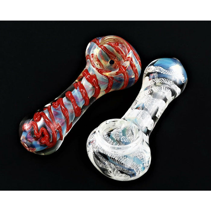 3" SPOON PIPES 2CT ASST-FT22