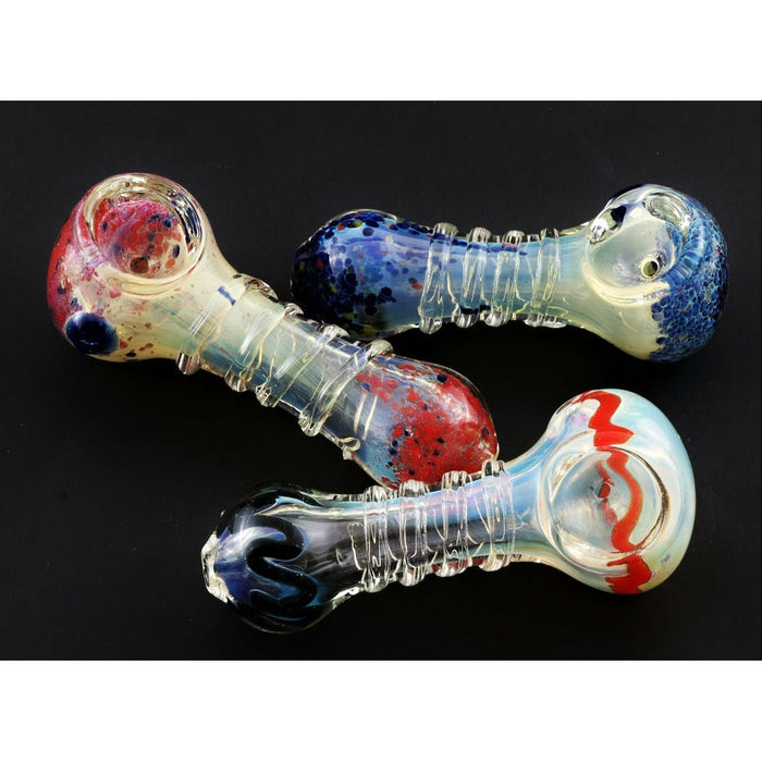 3" SPOON PIPES 3CT ASST-FT13