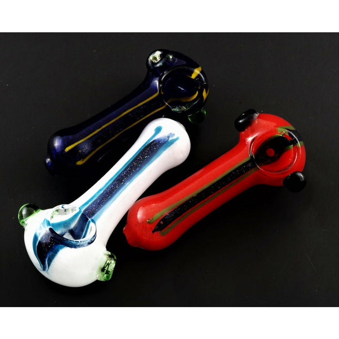 3" SPOON PIPES 3CT ASST-FT15
