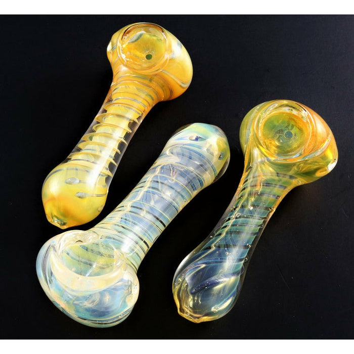 3" SPOON PIPES 3CT ASST-FT17
