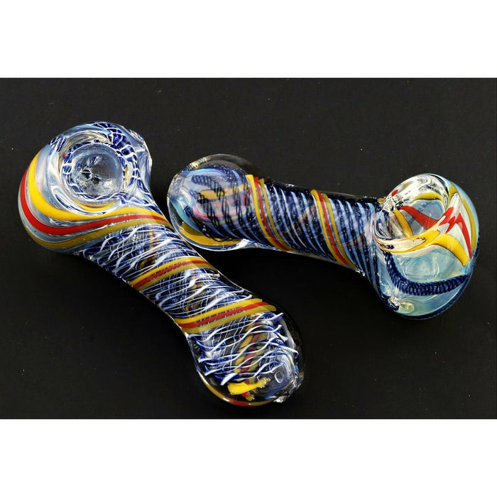 3" SPOON PIPES 2CT ASST-FT19