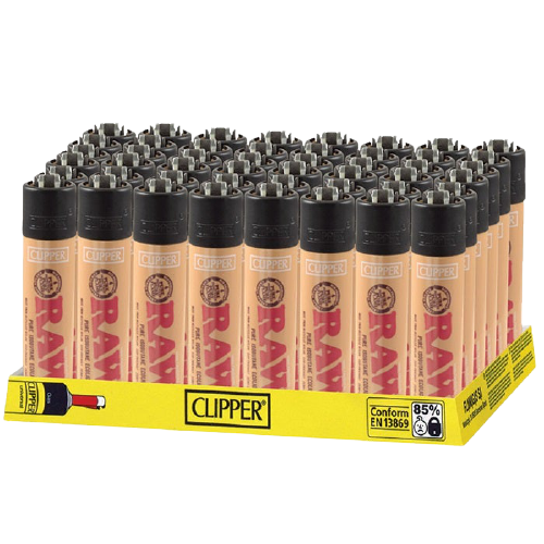 RAW CLIPPER LIGHTERS 48CT