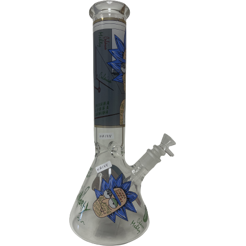 14 "WATER PIPE WITH 7MM THICK GLASS
