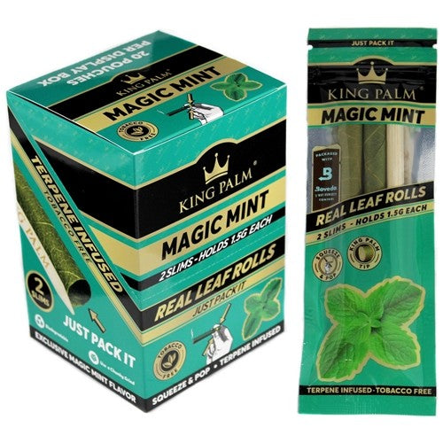 KING PALM MAGIC MINT MINIS 20CT