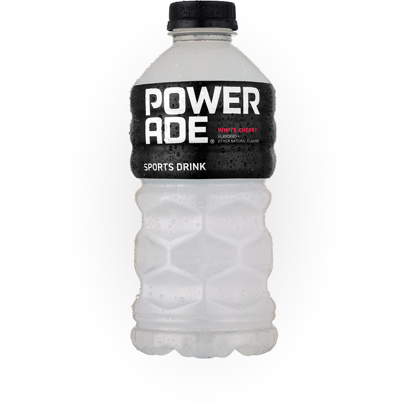 POWERADE WHITE CHERRY 28OZ/15CT OR 20OZ/24CT
