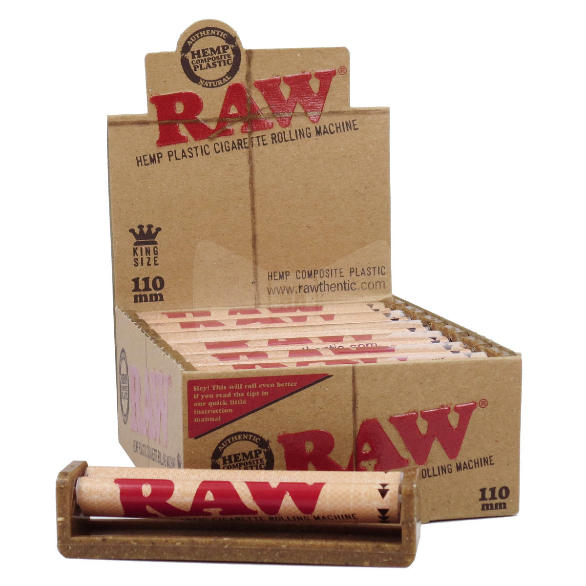 RAW ROLLING MACHINE 110M 12CTBOX — ANG Wholesale