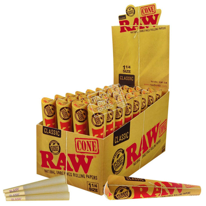 RAW CONE 1 1/4 6CT BOX OF 32