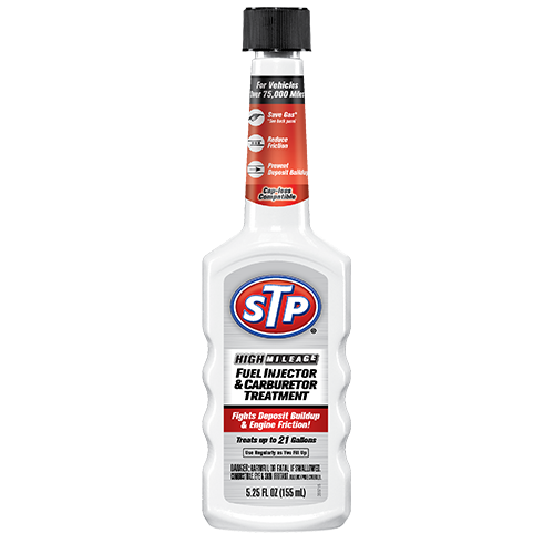 STP FUEL INJECTOR HIGH MILEAGE  5.25OZ 12CT 1353
