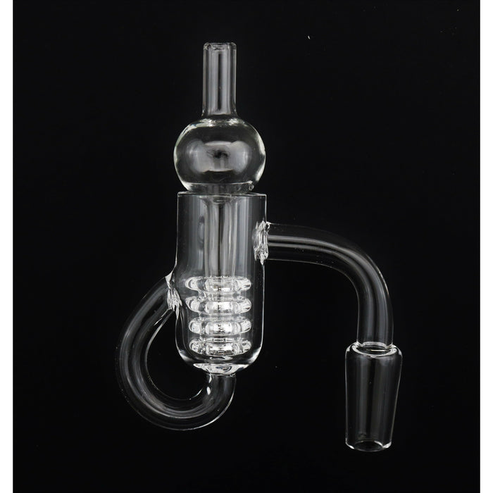 Quartz Recycler Banger W/Carb Cap -Male(14mm)