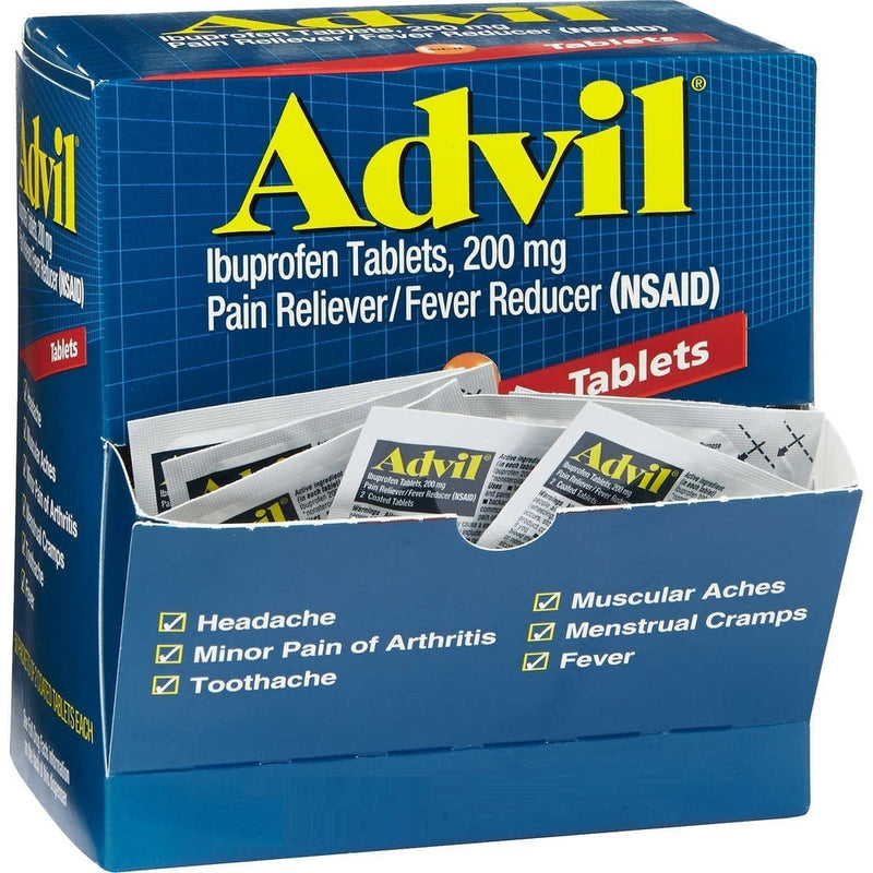 ADVIL 200MG 2PK/25CT