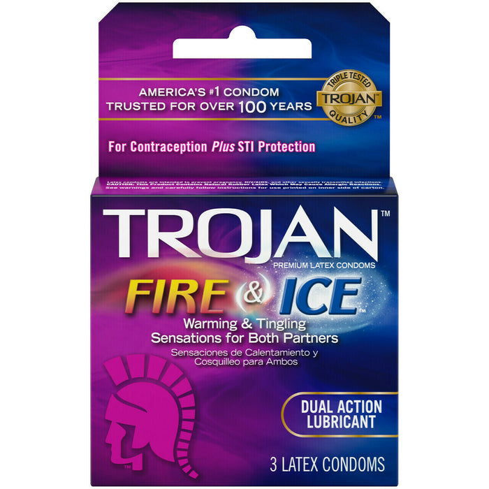TROJAN FIRE & ICE 3PACK/6CT