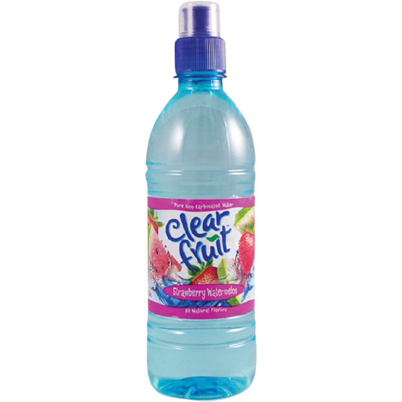 CLEAR FRUIT STRAWBERRY WATERMELON 16OZ/24CT