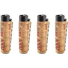 CLIPPER LIGHTER RAW LEATHER CORK 30CT