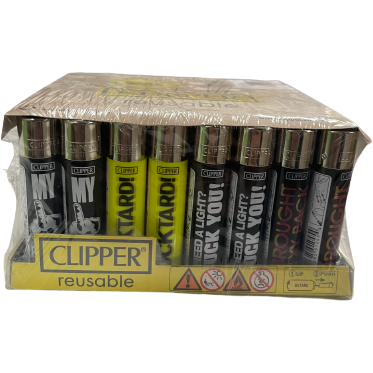 CLIPPER LIGHTER 48CT LEAVES DESIGN