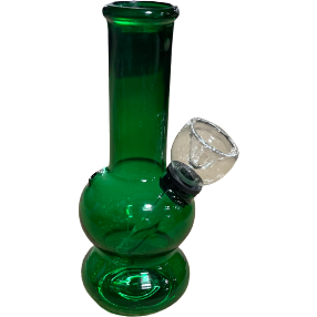 WATER PIPE 5IN CLEAR GREEN