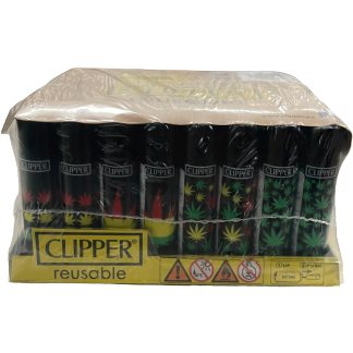 CLIPPER LIGHTER 48CT LEAVES DESIGN