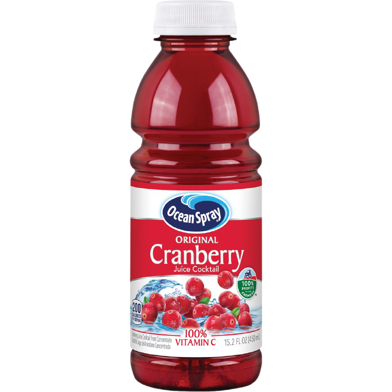 OCEAN SPRAY CRANBERRY JUICE 15OZ/12CT
