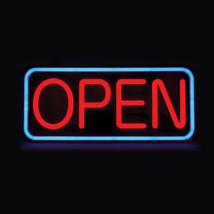 LED OPEN SIGN 20X9