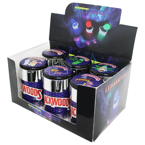 DESIGN LED ASHTRAY 6CT