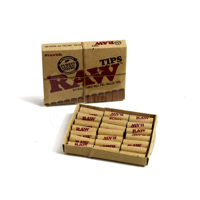 RAW CLASSIC PRE-ROLLED TIPS 20CT BOX