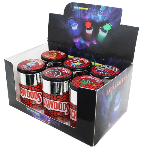 DESIGN LED ASHTRAY 6CT